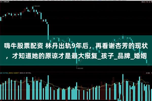 嗨牛股票配资 林丹出轨9年后，再看谢杏芳的现状，才知道她的原谅才是最大报复_孩子_品牌_婚姻